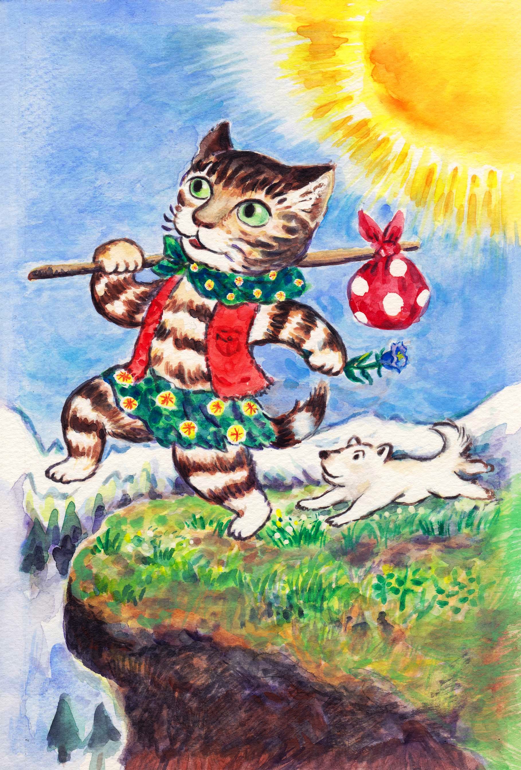 山岡みね展・トラねこタロット