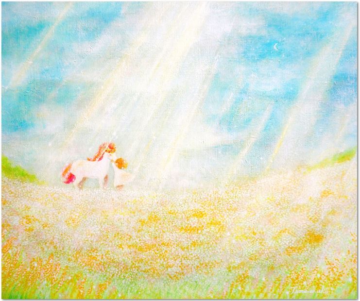 Tamu.w.aki個展・君につづく花