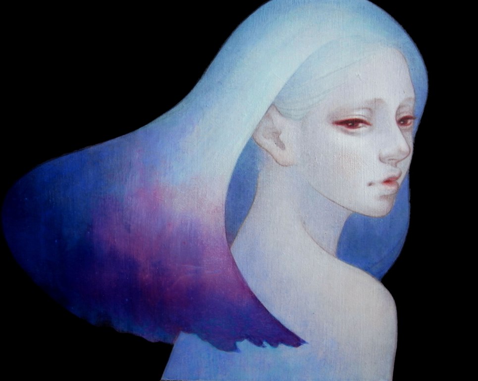 戸井田しづこ個展・夜明けの虹