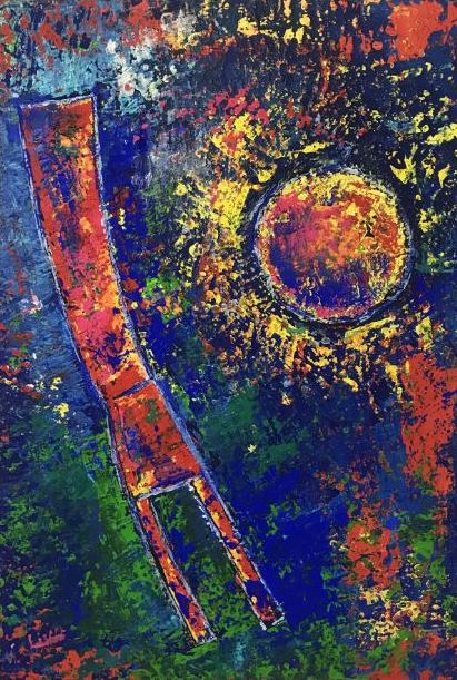 武永リヨ個展・あつい温度と静かなとき
