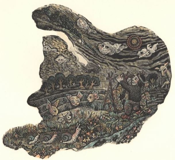 林千絵展・空ばかり見上げて