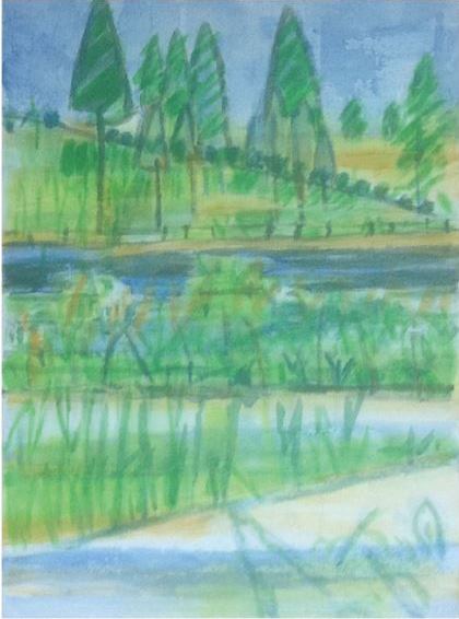 河野裕子個展・風の道 坂の道 水の道
