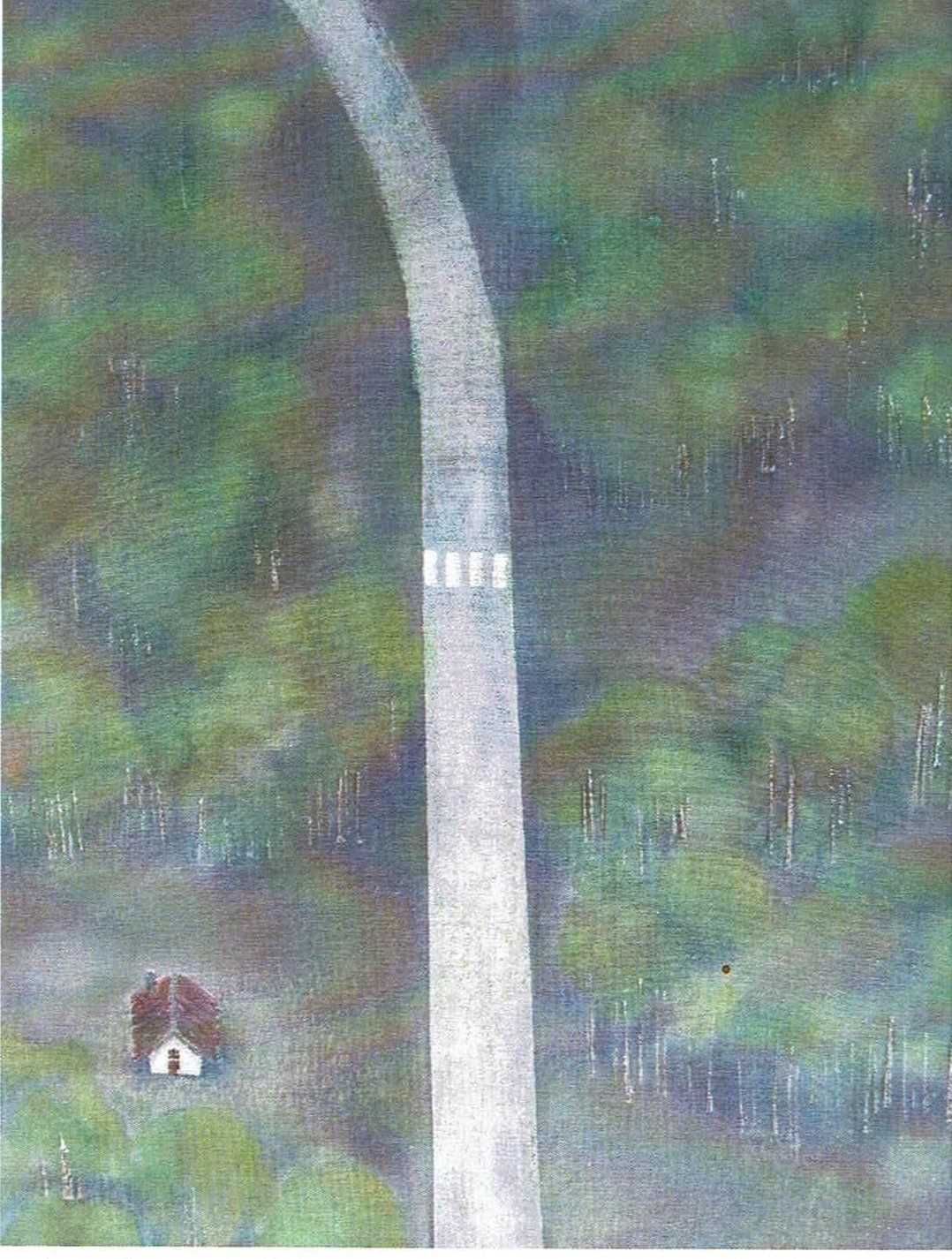 谷地真理江個展・いつか渡る道