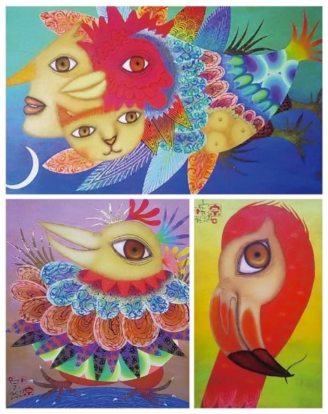 小倉宗個展・夢鳥美酔