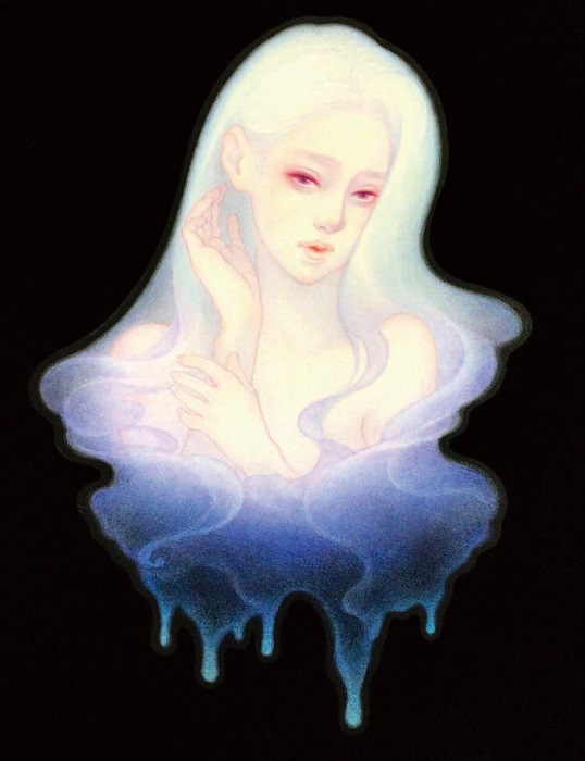 戸井田しづこ個展・夜にささやく