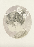 岩渕華林「Mirror of Memory -chignon-」